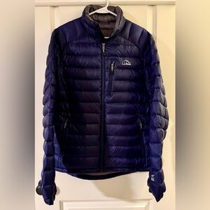L.L. Bean Men's Navy Puffer Jacket